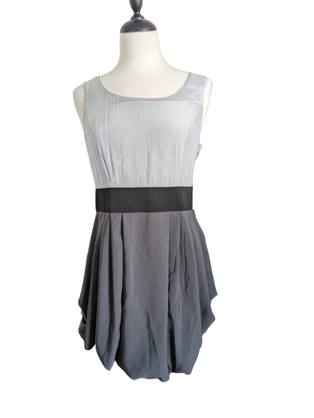 H&M Gray Sleeveless Dress Size 10